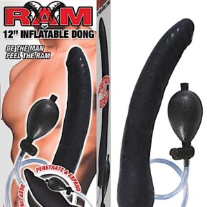 Ram 12in Inflatable Dong Black
