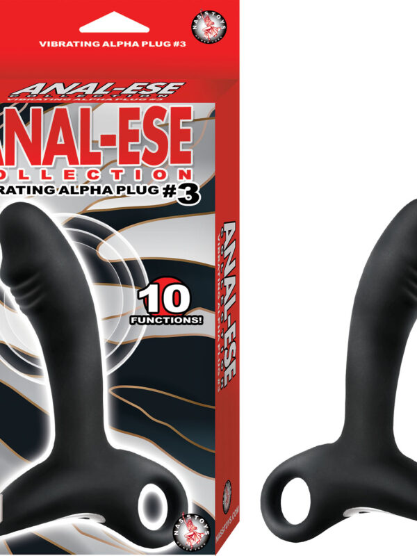 Anal-ese Collection Vibrating Alpha Plug #3
