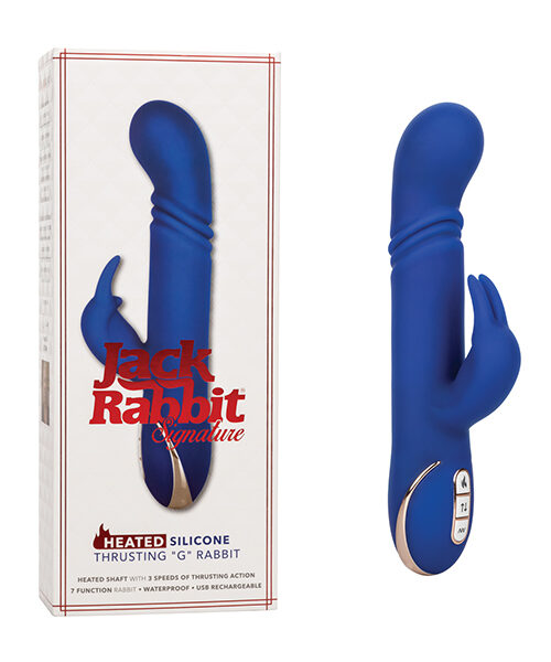 Jack Rabbit Signature Heated Silicone Thrusting G Rabbit Sex Toy