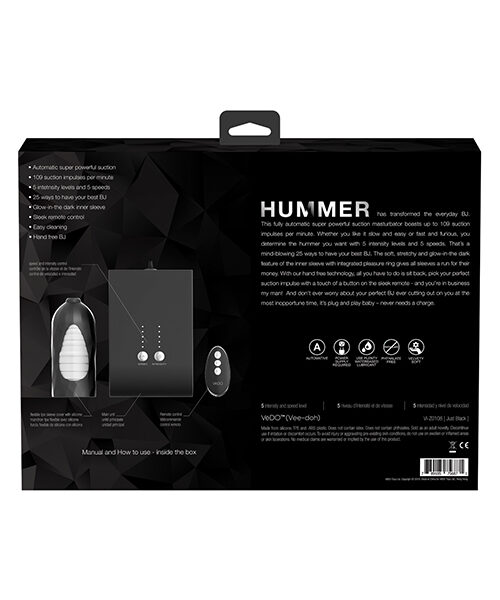 Vedo Hummer Super BJ Machine