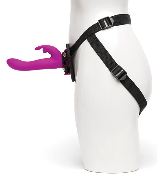 Happy Rabbit Rechargeable Vibrating Strap On Harness Set | spicygear.com
