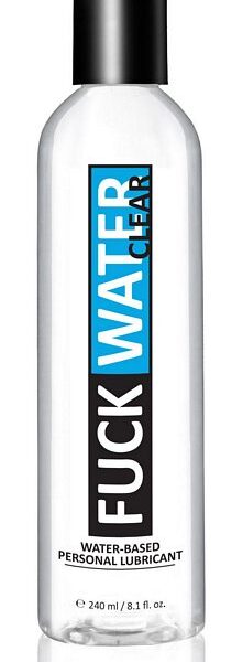 Fuck Water Clear Water Based Lubricant