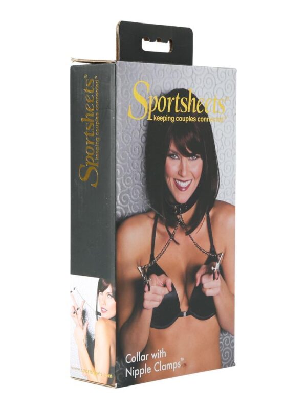 Premium Collar W/ Nipple Clamp- spicygear.com