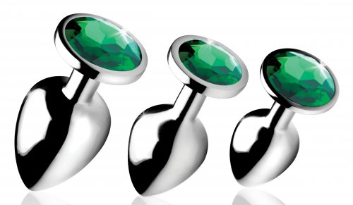 Booty Sparks Emerald Anal Gem Butt Plug | spicygear.com