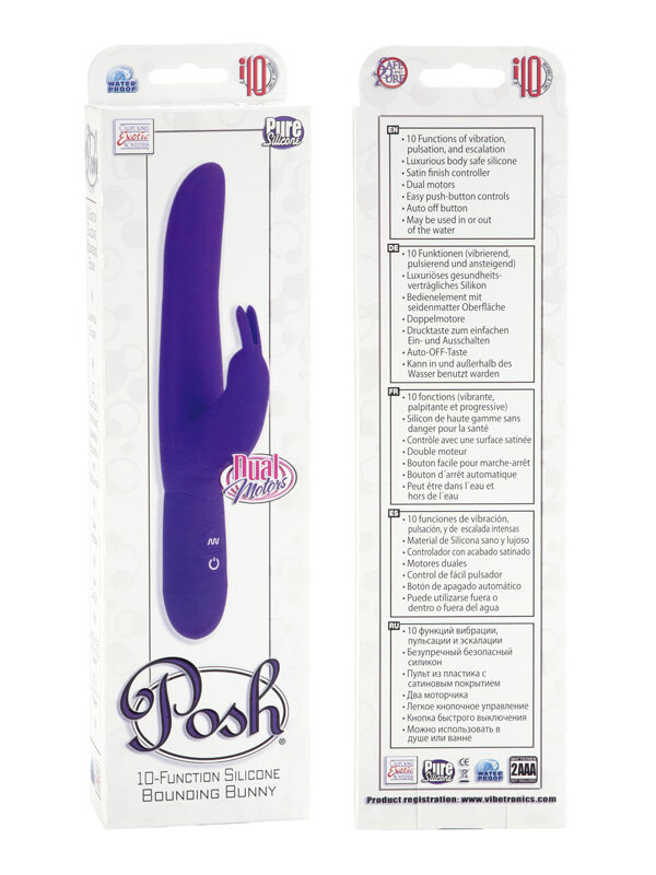 Posh 10 Function Bounding Bunny