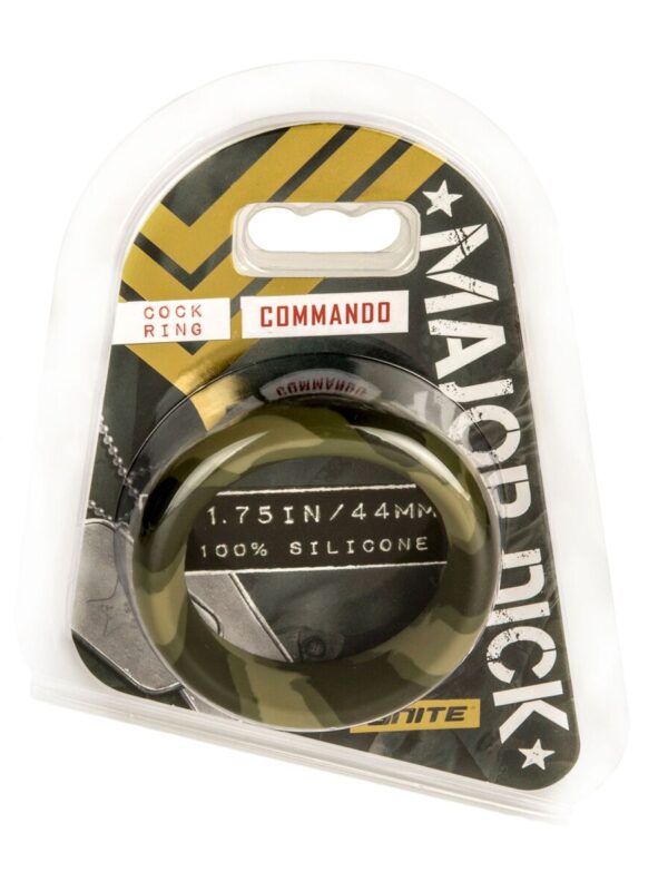 Major Dick Commando Wide Silicone Cock Ring