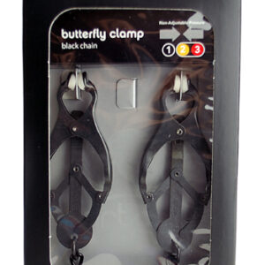 Black Butterfly Clamp W/link Chain- spicygear.com