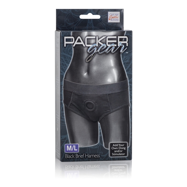 Packer Gear Black Brief Harness