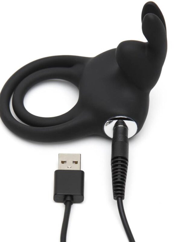 Happy Rabbit Stimulating Rechargeable Cock Ring USB charger