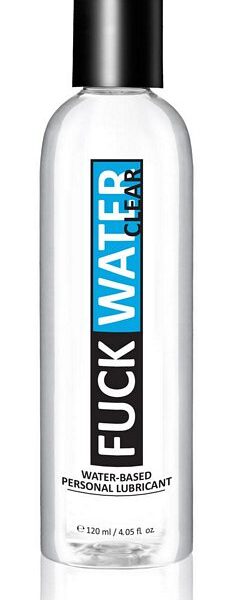 Fuck Water Clear Water Based Lubricant