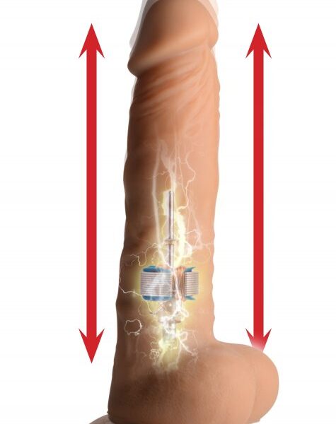 Power Pounder Realistic Thrusting Dildo