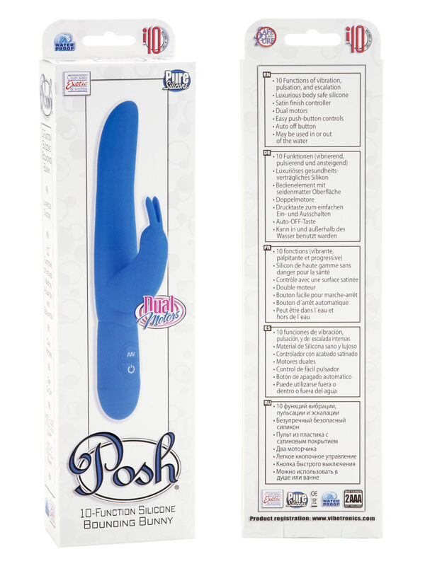 Posh 10 Function Bounding Bunny
